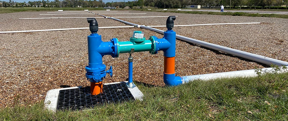 Effluent water system in Crozet, VA.